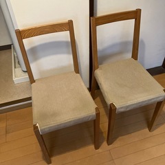 無印ダイニングチェアの画像