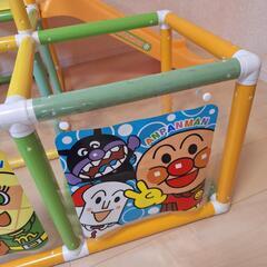 アンパンマン ジャングルジム 室内遊具 すべり台 すべりだい の画像