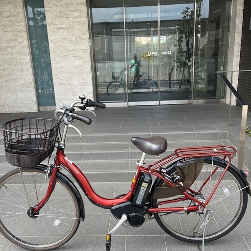 電動アシスト自転車YAMAHA PAS NATURA26インチ6.6Ahバッテリー2つです。