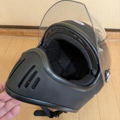 バイク用フルフェイスヘルメットの画像
