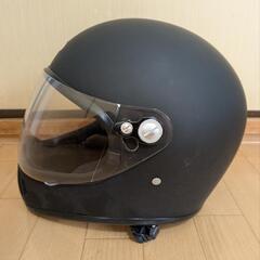 バイク用フルフェイスヘルメットの画像