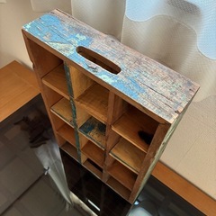 本日お渡し可 アンティーク風　飾り棚の画像