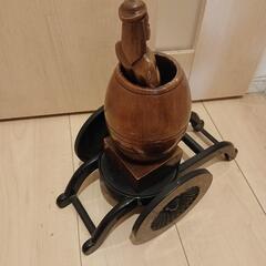 木のオモチャ　飾り物の画像