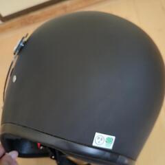 バイク用フルフェイスヘルメットの画像