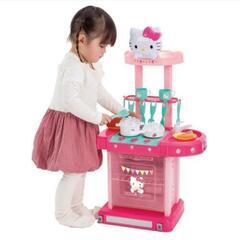 キティ　キッチン　おままごとの画像