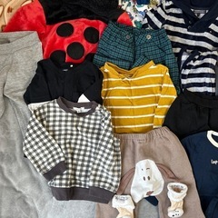 子供服80センチ 29点 冬 TOMMYや、スヌーピーなどありますの画像