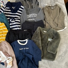 子供服80センチ 29点 冬 TOMMYや、スヌーピーなどありますの画像