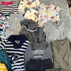 子供服80センチ 29点 冬 TOMMYや、スヌーピーなどありますの画像