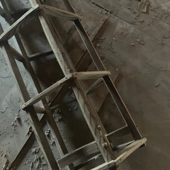 レトロ　田植え型枠　木製農具 の画像