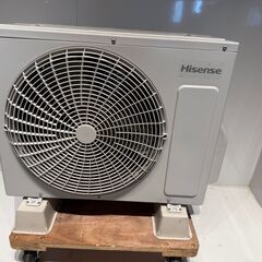 185　Hisense　2023年製エアコン　6～8畳用　整備済みの画像