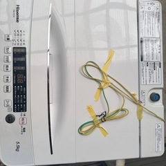 HISENSE 洗濯機　5.5kg  2023年製の画像