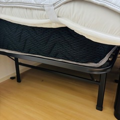 ニトリ ベッド マット 敷布団 枕 シーツ セットの画像