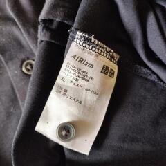 UNIQLO 半袖シャツ ポロシャツ XL ネイビーの画像