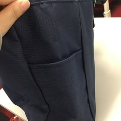 ‼️格安‼️ 　トートバッグ　ネイビーの画像