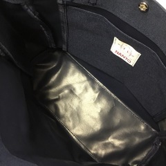 ‼️格安‼️ 　トートバッグ　ネイビーの画像