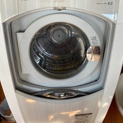 シャープ　ドラム式洗濯機　2008年式ES-HG92G-Cの画像