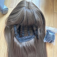 ファッション用ブラウンカラーウィッグ（20インチ）の画像