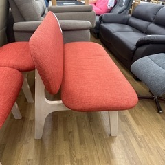 【ドリーム川西店御来店限定】ニトリ　ダイニングチェア　2P ／クリーニング済み 【2125560000022825】の画像