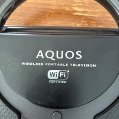 AQUOS ポータブルテレビ(ジャンク)の画像