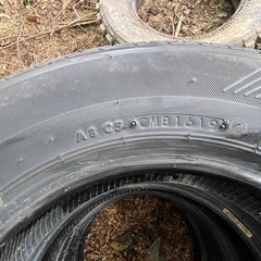 ワンシーズンのみ使用夏タイヤ145/80R12 74Sの画像