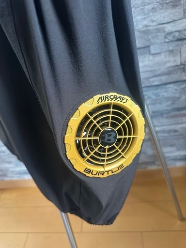 Burtle Aircraft 空調ベスト　ファン&バッテリー付き　XXL 黒