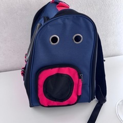 ペット用キャリーバッグ（リュックタイプ）の画像