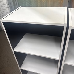 白い棚　2つセット　ニトリの画像
