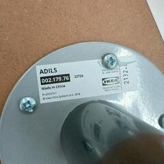0813-132 IKEA テーブル 黒 LINNMON ADILSの画像