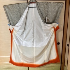 着物　小紋　袷　しつけ糸付き　未使用品の画像
