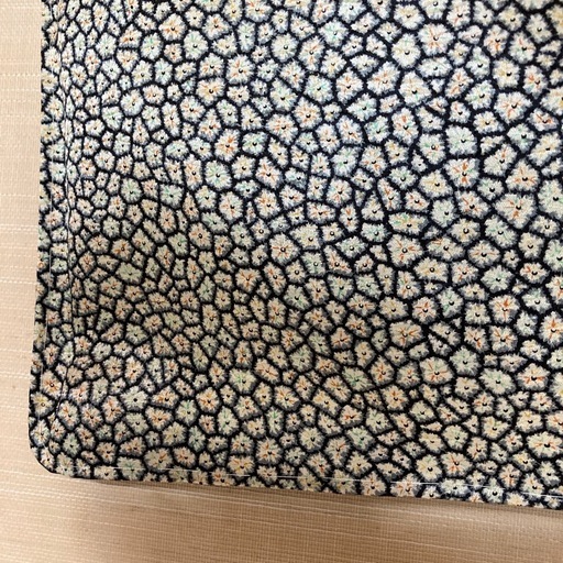 着物　小紋　袷　しつけ糸付き　未使用品