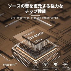 【新品未使用】電子ピアノ 88鍵盤 ハンマーアクション鍵盤 木製 ホワイトの画像