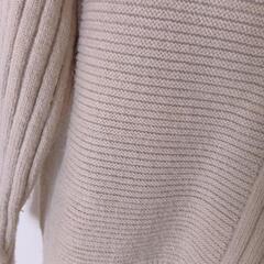 MOUSSY　オーバーサイズニット　ベージュの画像