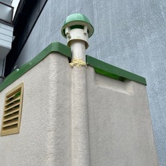 仮設トイレ　汲取り　和式の画像