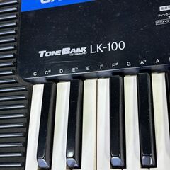 CASIO 電子キーボード LK-100の画像