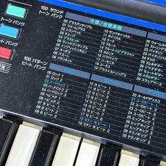 CASIO 電子キーボード LK-100の画像
