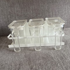 ニトリ 調味料ラック・調味料入れセットの画像