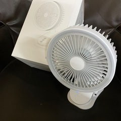扇風機　クリップ扇風機の画像