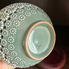 韓国購入　花瓶のオブジェの画像