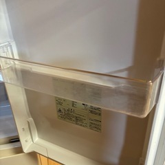 【中古傷あり】AQUA 2ドア冷蔵庫 2019年製　の画像