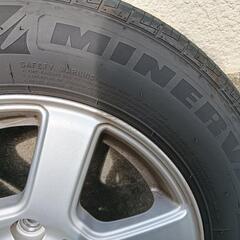 アルミホイール　タイヤ　145/80R13の画像