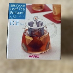 HARIO Leaf Tea Pot pure 360ml新品未開封の画像