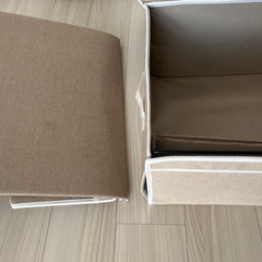 ニトリ　折りたためる2way衣装ケース　2個セットの画像
