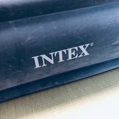 INTEX シングルサイズエアーベッド2台セットの画像