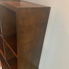 【手作り】　木製収納棚の画像