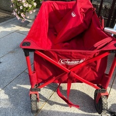 キャンプ用 キャリーカート　Colemanの画像