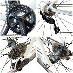 ◯美品 COLNAGO C-RS コルナゴ 2019 カーボン ロードバイク SHIMANO シマノ R7000 105 2X11S ホワイト 白色 中古品■ジモティ姫路の画像