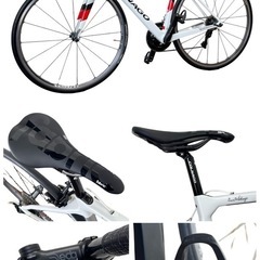 ◯美品 COLNAGO C-RS コルナゴ 2019 カーボン ロードバイク SHIMANO シマノ R7000 105 2X11S ホワイト 白色 中古品■ジモティ姫路の画像