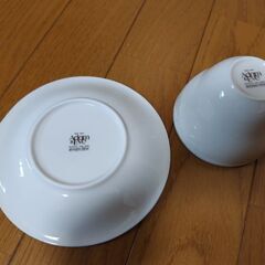 【無料でお譲りします】ティーカップ5客（中古）の画像