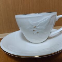 【無料でお譲りします】ティーカップ5客（中古）の画像