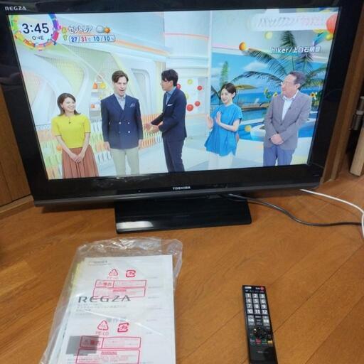 32インチ 液晶テレビ TOSHIBA REGZA 32A8100 (のぶ) 日比野の